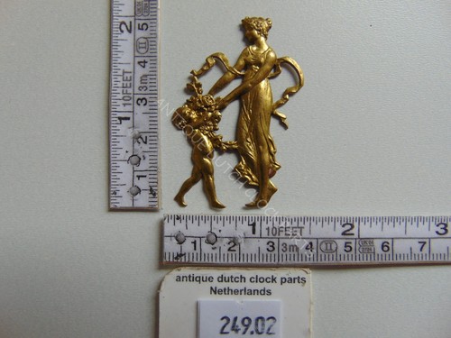 Original small gilded brass - gilded,