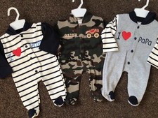 Bundle of baby boys warm winter clothes outfit  6-9 months 
