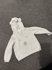 The Little White Company Baby Boy Hoodie Size 6-9m