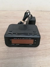 Asda Alarm Clock Radio Model No KS-108 - Black - Unit Only 