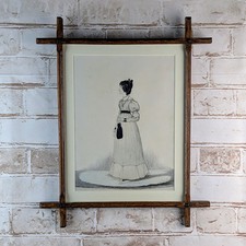 Richard Dighton Original Antique c1829 Georgian Maas Fine Art Portrait Of A Lady
