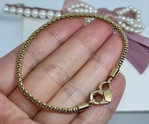 Boxed genuine pandora 14k gold - genuine,