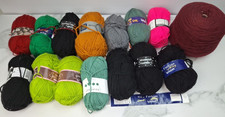 Job Lot Bag fancy Yarn Balls