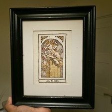 Alphonse Mucha Art  La Fleur