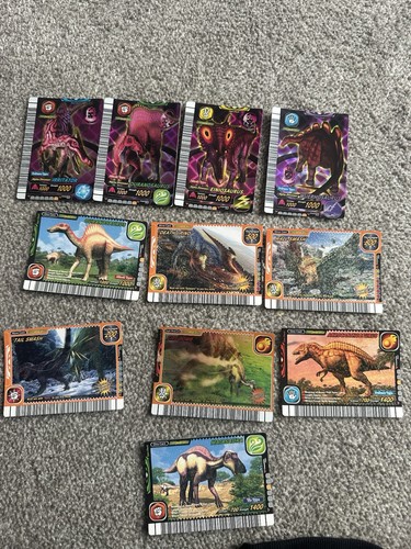 Dinosaur king trading cards