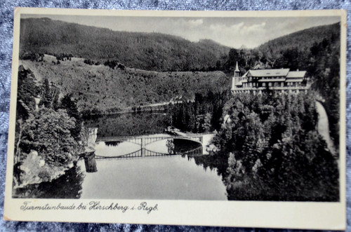 65288 postcard turmsteinbaude - postcard,