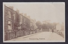 Wales Glamorgan Merthyr DOWLAIS Pantyscallog used 1908 RPPC real photo postcard