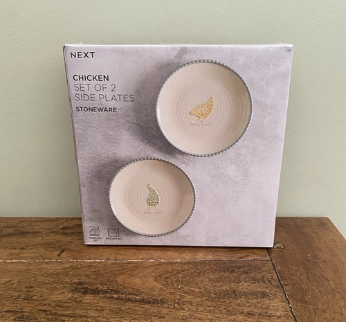 Next side plates chickens set - side,