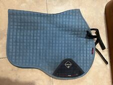 Lemieux Suede GP Ice Blue Large Saddle Pad