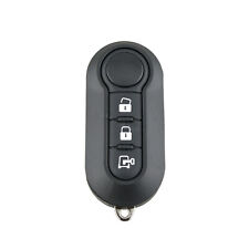 3 Button Remote Flip Key Fob Case for Fiat Ducato Citroen Relay Peugeot Boxer