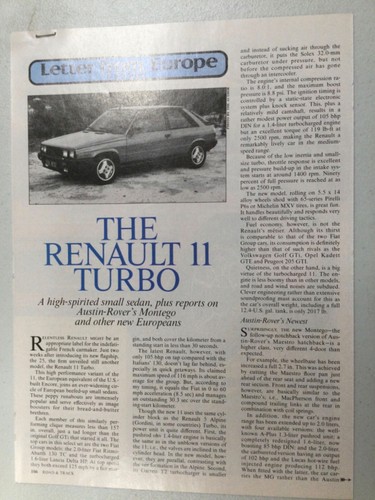 Renaultart41 article 1984 - renaultart41, the