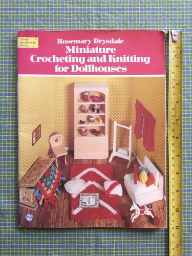 Vintage 80s book miniature - vintage,
