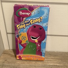 Barney VHS Can You Sing That