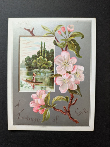 Victorian greeting card - greeting,