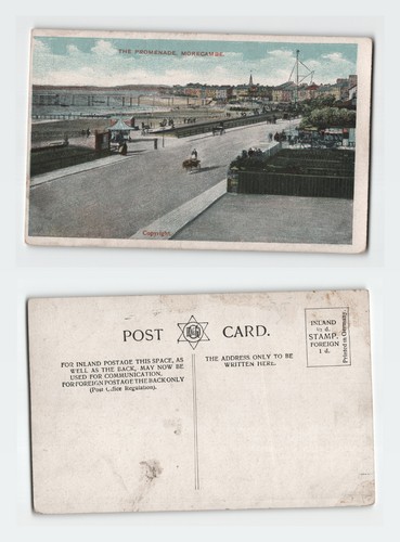 Vintage postcard morecambe - vintage,