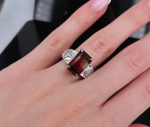 16ct intense watermelon - 7.16ct,