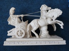 ROMAN CENTURION CHARIOT STATUE