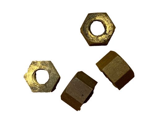Brass bsw nuts - 4,