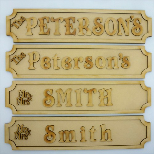 Name plaque street - street, sign