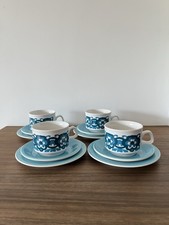 Vintage 1970 retro blue - retro,