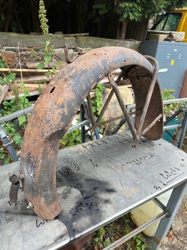 Norton 16h rear - , mudguard