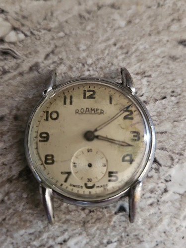 Vintage roamer watch manual - vintage, watch.