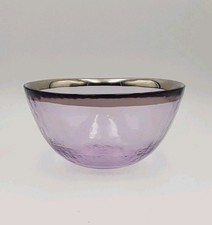 Vintage Desert Dish Lilac
