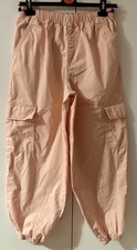 Girls Cargo Trousers Pants