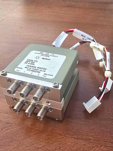 Agilent 8762a coaxial switch - agilent,