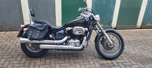 Honda 750 shadow - honda, black