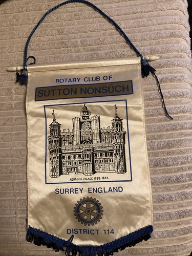 Vintage rotary club penant - vintage,