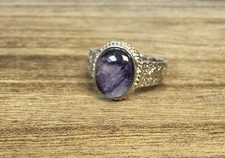 Solid Silver Derbyshire Blue