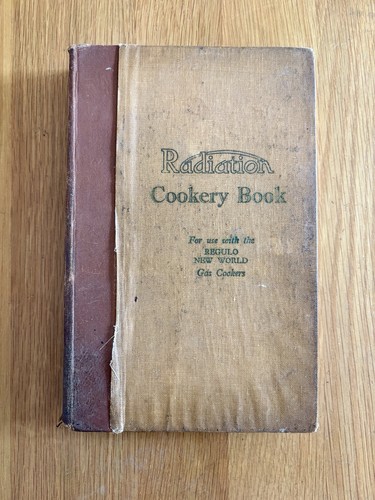Vintage radiation cookery book - vintage,