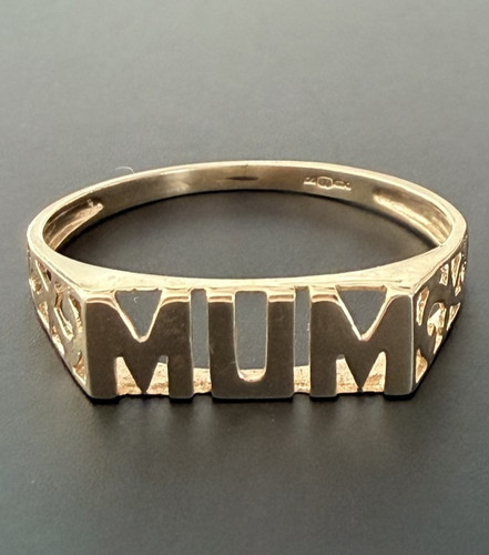 9ct 375 yellow gold - yellow, mum