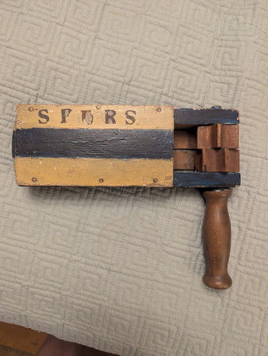 Spurs vintage wooden football - wooden,