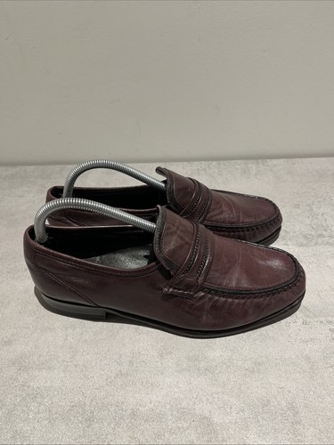 Loake vintage rome burgundy - loake,