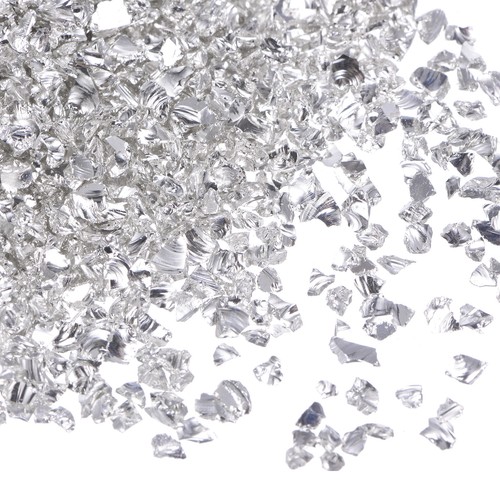 200g crushed glass chips - chips, 2-4mm