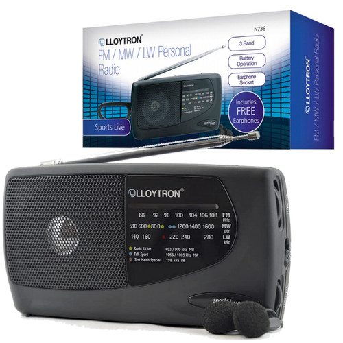Lloytron sports portable radio - portable,