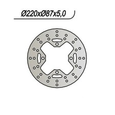 Rear Brake Disc Rotor Standard