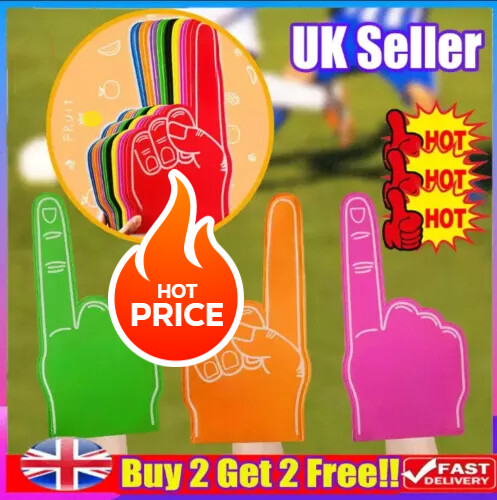 Foam finger universal large - foam,