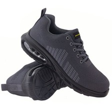 NEW MENS STEEL TOE CAP AIR TRAINERS WORK BOOTS HIKING LADIES SAFETY SHOES UK SZ