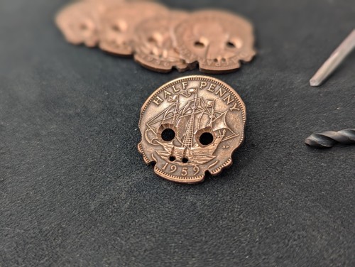 Hand made skull - hand,