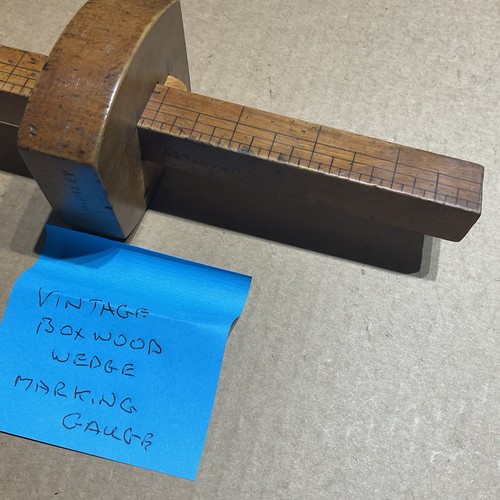 Vintage wedge stem marking - ,