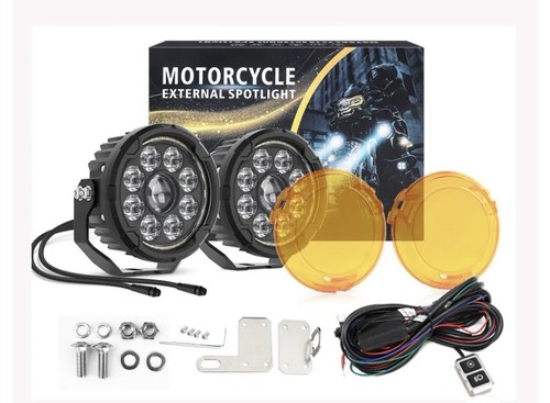 Motorcycle led spotlights 12v - led,