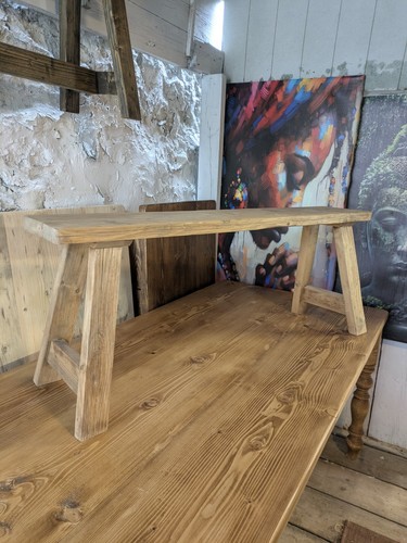 Rustic farmhouse trestle - rustic,
