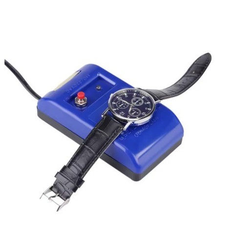 Blue watch demagnetizer - blue,