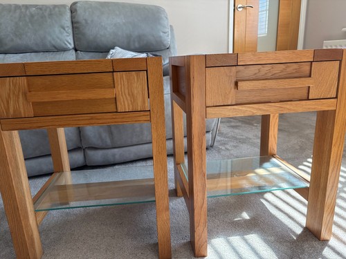 Sonoma oak side tables - sonoma,