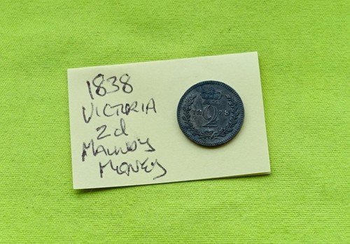 1838 two pence silver - 2p,