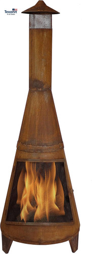 Sunnydaze metal chiminea - sunnydaze,