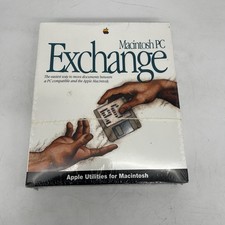 Apple Macintosh PC Exchange 1992 Apple Computer Factory Sealed Vintage Software